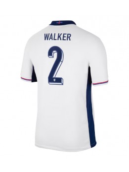 England Kyle Walker #2 Replika Hemmakläder EM 2024 Kortärmad